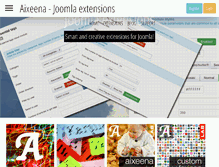 Tablet Screenshot of aixeena.org